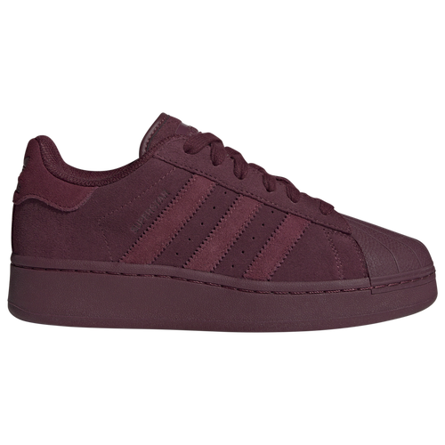 

adidas Originals adidas Originals Superstar XLG - Womens Crystal White/Maroon/Maroon Size 6.0