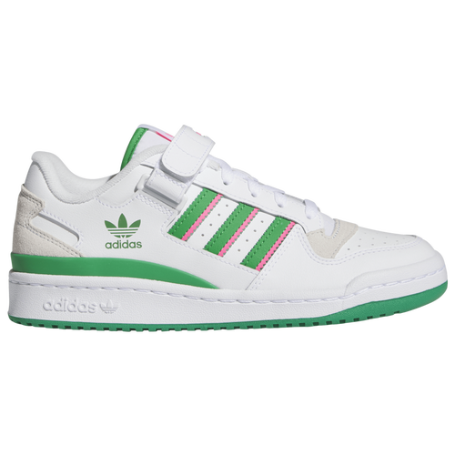  - adidas Originals Forum Low - White/Green Lucid Pink