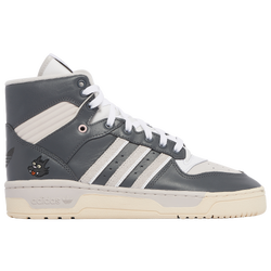 Men's - adidas Originals Rivalry High x The Simpsons (Scratchy) - Grey/White