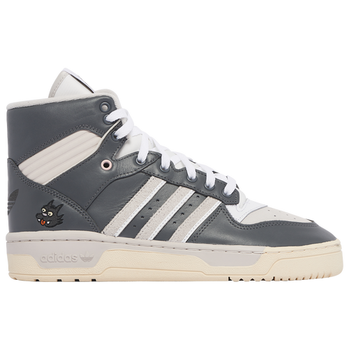 

adidas Originals Mens adidas Originals Rivalry High x The Simpsons (Scratchy) - Mens Basketball Shoes Grey/White Size 10.0