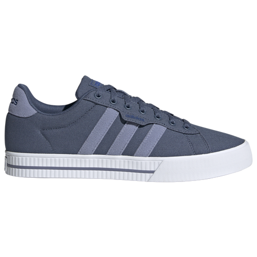 

adidas Mens adidas Daily 3.0 Lifestyle - Mens Skate Shoes Silver Violet/Team Royal Blue/Preloved Ink Size 11.5