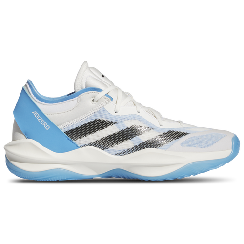 

adidas Mens adidas adizero Select 2.0 Low - Mens Basketball Shoes Cloud White/Black/Blue Burst Size 11.5