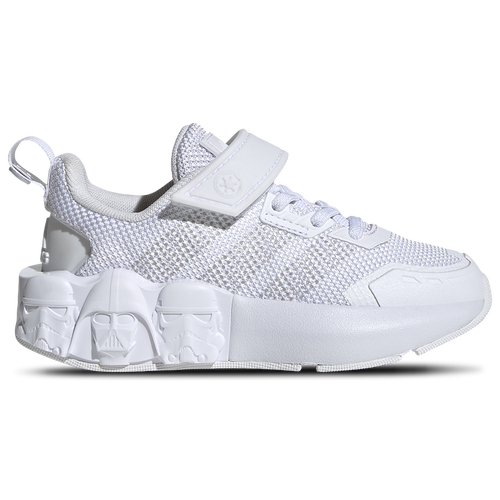 

adidas Boys adidas Star Wars Runner - Boys' Grade School Running Shoes White/White/Grey Size 11.5