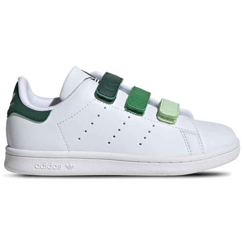 

adidas Originals Boys adidas Originals Stan Smith Comfort Closure - Boys' Preschool Running Shoes White/Collegiate Green/White Size 11.0