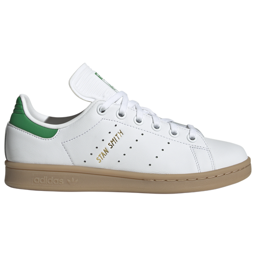 Shop Adidas Originals Boys  Stan Smith In Gum/green/ftwr White