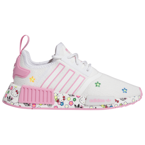 

adidas Originals Girls adidas Originals NMD R1 - Girls' Grade School Running Shoes Vivid Red/Bliss Pink/White Size 5.5