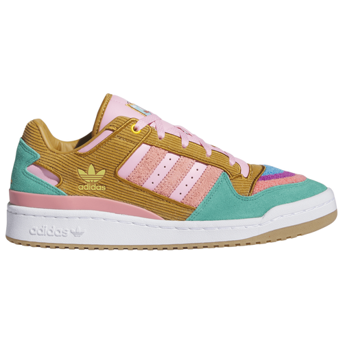 

adidas Originals Mens adidas Originals Forum Low Classic x The Simpsons - Mens Basketball Shoes Pink/Green/Brown Size 13.0