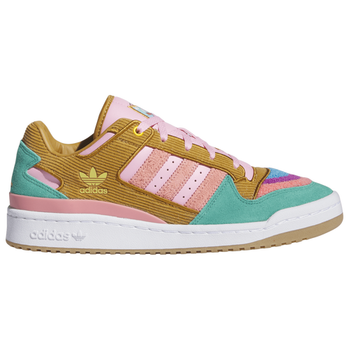 Shop Adidas Originals Mens  Forum Low Classic X The Simpsons In Pink/green/brown