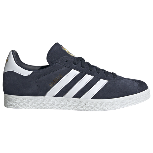 Adidas Originals Mens  Gazelle In Gold Metallic/ink/white