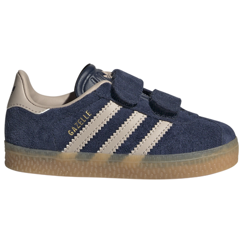 

adidas Originals Boys adidas Originals Gazelle Comfort Closure - Boys' Toddler Running Shoes Wonder Taupe/Gum/Night Indigo Size 10.0