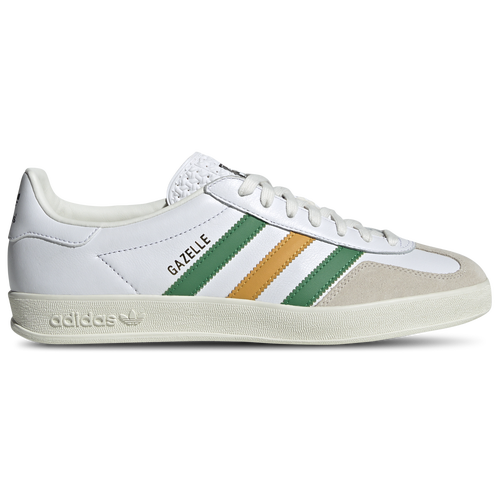 Adidas Originals Adidas Men's Originals Gazelle Indoor Casual Shoes In White/preloved Yellow/black