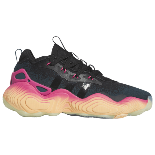 adidas Trae Young 3 - adidas Core Black/Green Pink