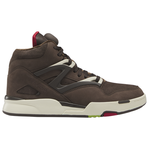 

Reebok Mens Reebok Pump Omni Zone II - Mens Basketball Shoes Grizzly Brown/Dark Brown/Crimson Mist Size 9.0