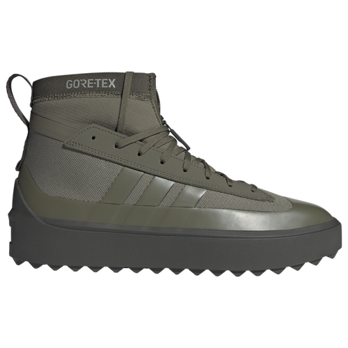 

adidas Mens adidas ZNSORED High GORE-TEX - Mens Running Shoes Olive Strata/Olive Strata/Shadow Olive Size 9.0