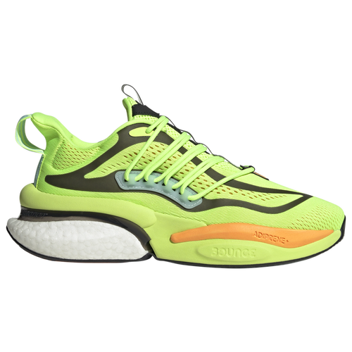 

adidas Mens adidas Alphaboost V1 Sustainable Boost - Mens Running Shoes Semi Flash Aqua/Flash Orange/Lucid Lemon Size 11.5