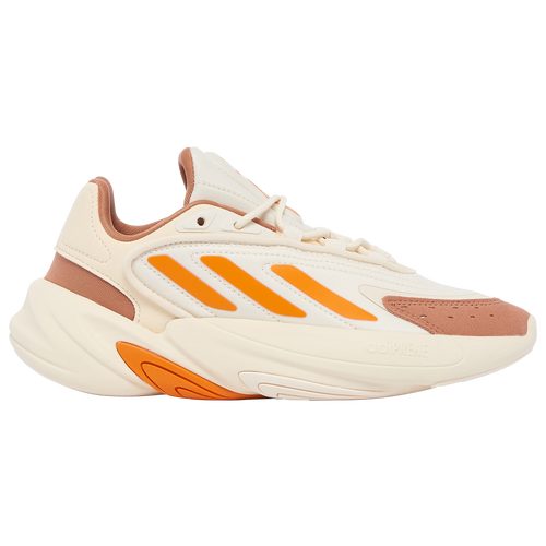 

adidas Originals Boys adidas Originals Ozelia - Boys' Grade School Running Shoes Cream White/Clay Strata/Bright Orange Size 4.5