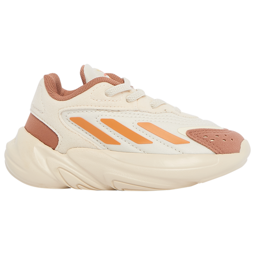 

adidas Originals Girls adidas Originals Ozelia - Girls' Toddler Shoes White/Orange Size 07.0