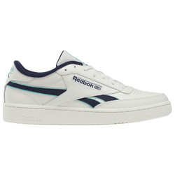 Men's - Reebok Club C Revenge - Chalk/Vector Navy/Cyber Mint