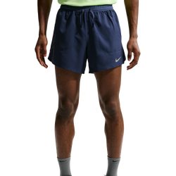 Men's - Nike Dri-FIT Stride 2in1 5" Shorts - Midnight Navy/Reflective Silver