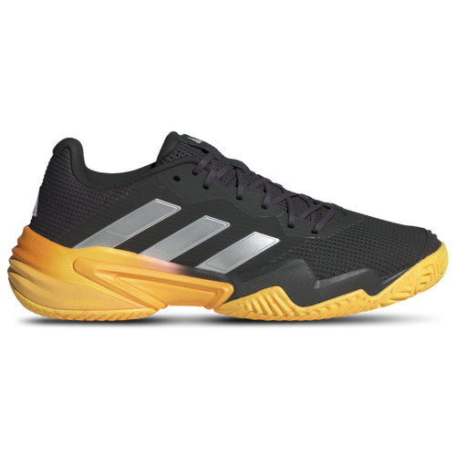 

adidas Mens adidas Barricade 13 Tennis Shoes - Mens Spark/Zero Metallic/Aurora Black Size 09.5