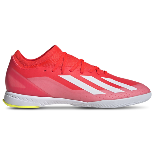 

adidas Mens adidas X Crazyfast League Indoor - Mens Soccer Shoes Solar Red/Team Solar Yellow/White Size 9.5