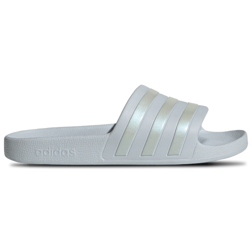 

adidas Womens adidas Adilette Aqua Slide - Womens Shoes Halo Blue/Halo Blue/Halo Blue Size 5.0