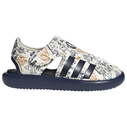 Boys' Preschool - adidas Disney Water Sandals - Off White/Dark Blue/Black