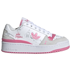 Girls' Grade School - adidas Originals Forum Bold - Black/Pink/White