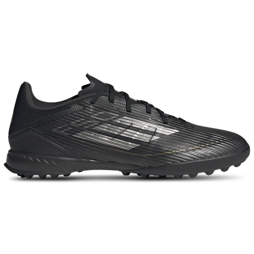 

adidas Mens adidas F50 League Turf - Mens Soccer Shoes Iron Metallic/Black/Gold Metallic Size 8.0