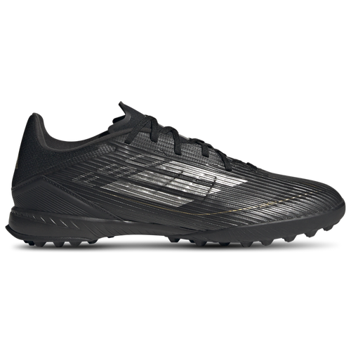 

adidas Mens adidas F50 League Turf - Mens Soccer Shoes Iron Metallic/Black/Gold Metallic Size 10.0
