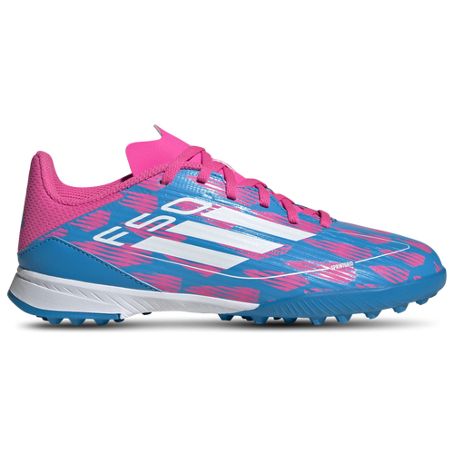 

Boys adidas adidas F50 League Turf - Boys' Grade School Soccer Shoe Solar Blue/White/Solar Pink Size 06.0