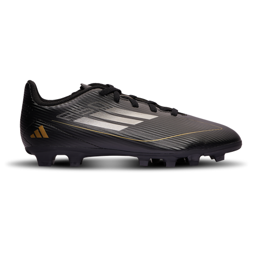 

adidas Boys adidas F50 Club FXG Jr - Boys' Grade School Soccer Shoes Black/Iron Size 6.0