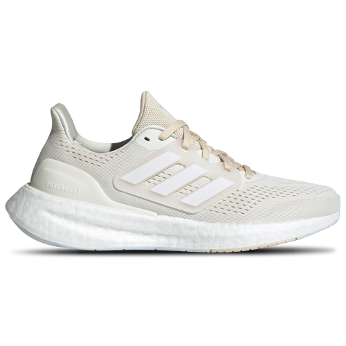 Adidas Originals Womens Adidas Pureboost 23 In Ivory/zero Metallic/halo Blue