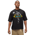 Jordan Brooklyn 2Air Reissue Short Sleeve Crew - Jordan Black/Gamma Blue