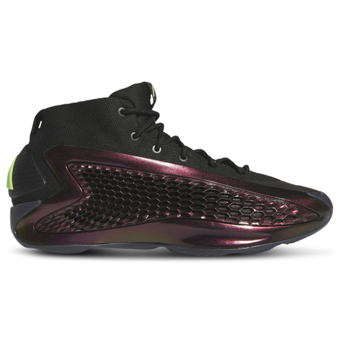 

adidas Mens Anthony Edwards adidas AE 1 The Future - Mens Basketball Shoes Carbon/Core Black/Lucid Lemon Size 7.5