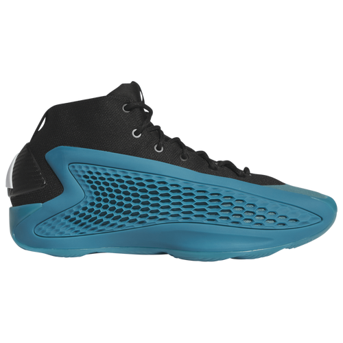 

adidas Mens Anthony Edwards adidas AE 1 New Wave - Mens Basketball Shoes Cloud White/Core Black/Arctic Fusion Size 8.0