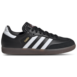 Boys' Grade School - adidas Samba - Black/White