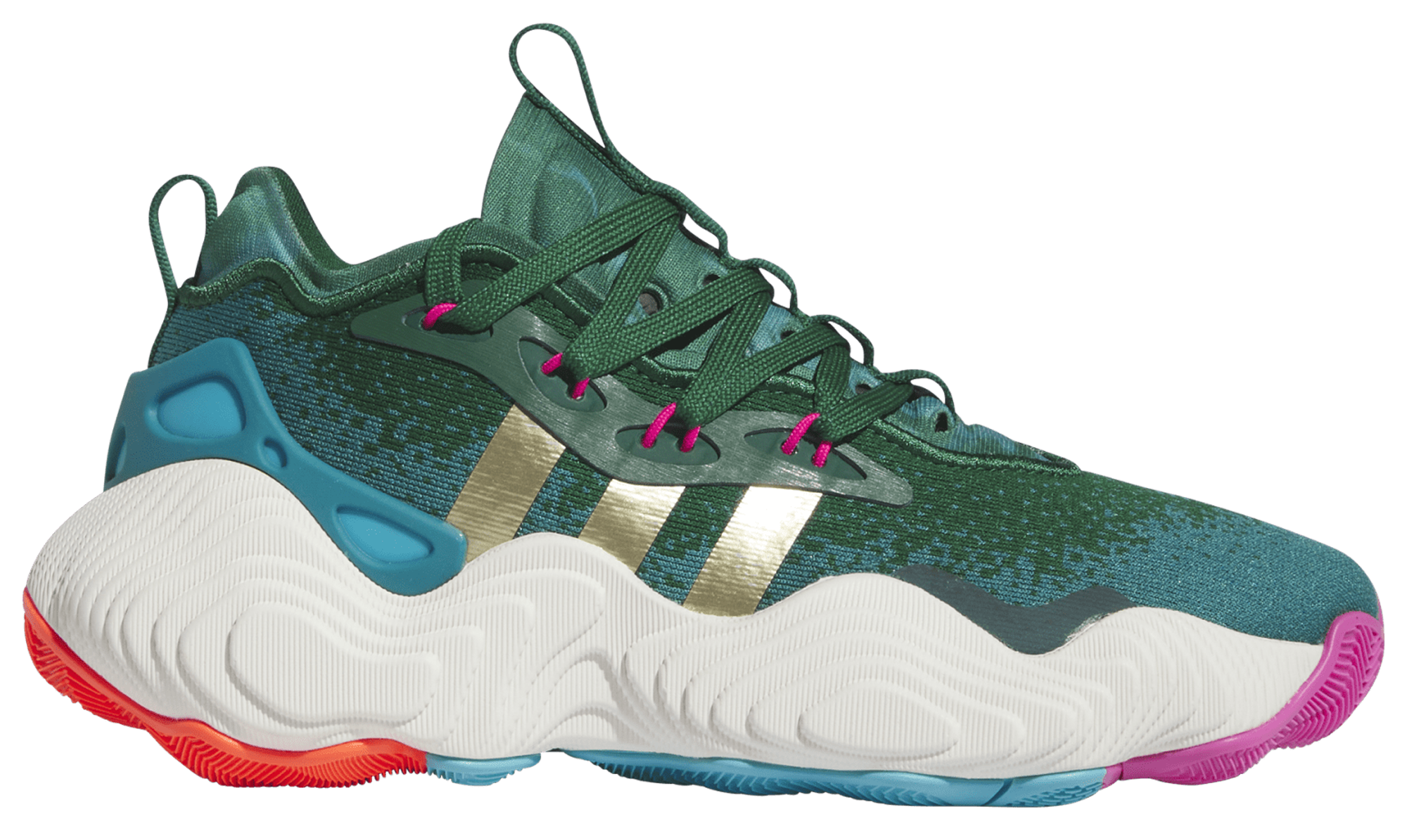 adidas Trae Young 3 Basketball Shoes - Turquoise, Unisex Basketball