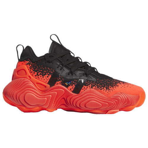 Shop Adidas Originals Boys Adidas Trae Young 3 In Solar Red/black