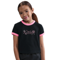 Nike NSW Mod Embred Micro Tee - Nike Black/Pink