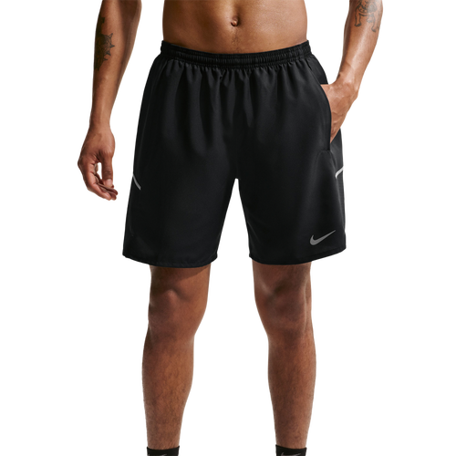 Nike Mens Dri-Fit Miler 7BF Short - - Black / Black Size XXL