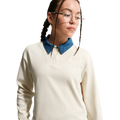 Nike NSW Pullover Long Sleeve Top - Nike Beige/Blue
