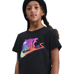 Boys' Grade School - Nike NSW Create Tee - Black/Orange