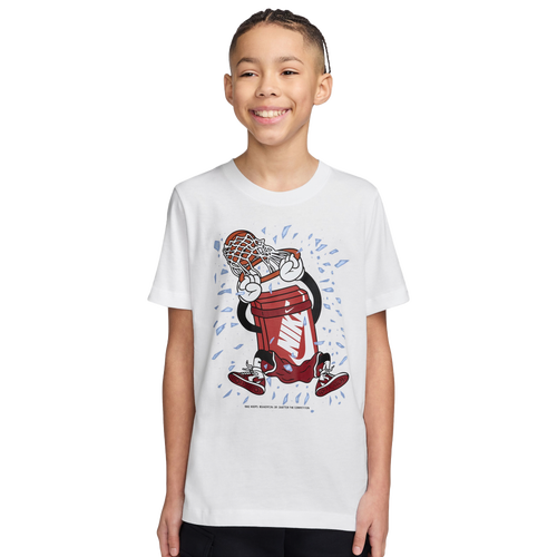  - Nike NSW Boxy Dunk T-Shirt - White/Multi