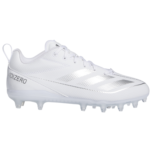 

adidas Boys adidas Adizero Electric .2 Jr, - Boys' Grade School Football Shoes Cloud White/Silver Metallic/Cloud White Size 05.0