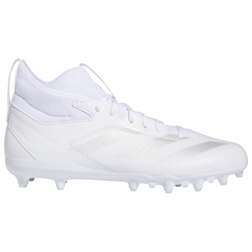 

adidas Mens adidas Adizero Impact .2 - Mens Football Shoes Silver Metallic/White/White Size 13.0