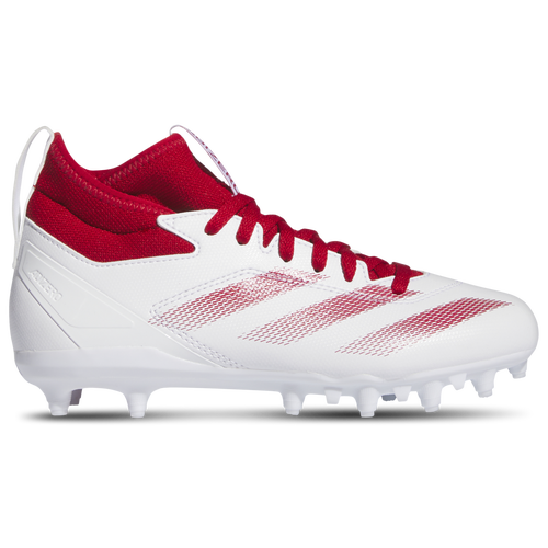 Adidas Originals Kids' Boys Adidas Adizero Impact .2 Mid Jr In White/team Power Red/white