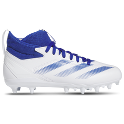 Boys' Grade School - adidas Adizero Impact .2 Mid Jr - White/Team Royal Blue/White