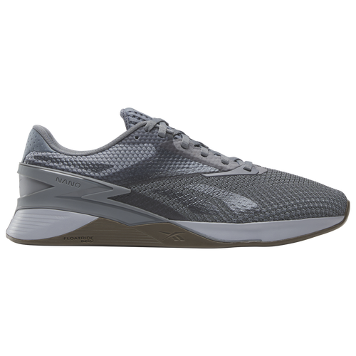 

Reebok Mens Reebok Nano X3 - Mens Shoes Cold Grey 5/Cold Grey 3/Cold Grey 6 Size 07.5