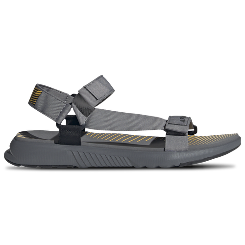 Adidas Originals Mens Adidas Terrex Hydroterra Light Sandals In Charcoal/semi Spark/solid Grey